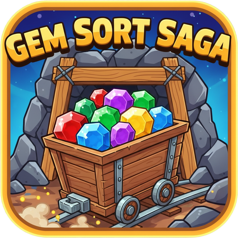 Gem Sort Saga logo